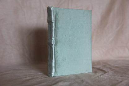 Hand bound green journal